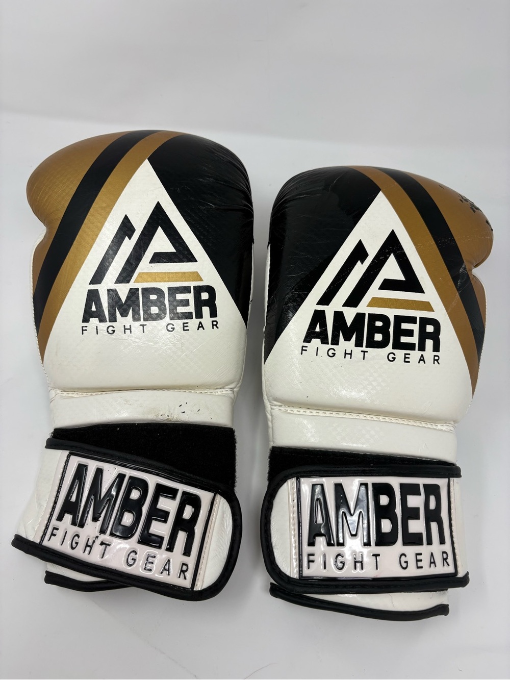 Amber Fury Boxing Gloves - Kickboxing, Muay Thai Training Gloves 16oz
